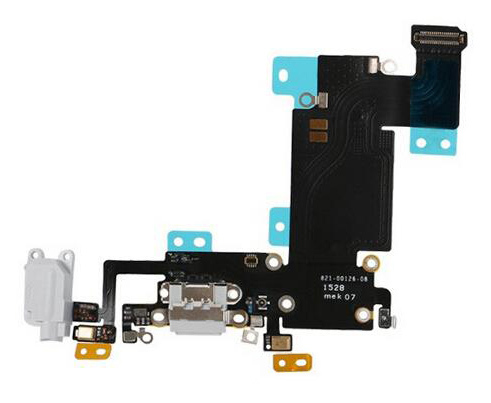 Лентов кабел + блок захранване + букса HF за iphone 6S Plus 5.5 (Черен)